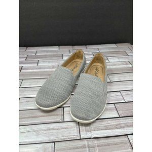 LifeStride Women's Next Level Grey Moccasin Slip On Comfort Shoes Size 6.5M